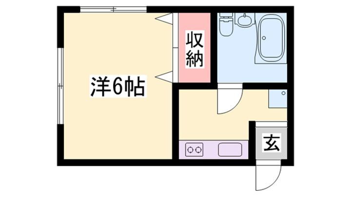 エコ土山 1階 1K 賃貸物件詳細