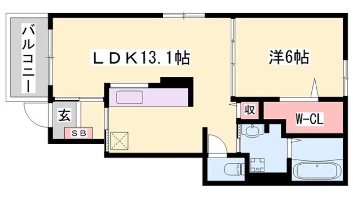 アヴァンセ 1階 1LDK 賃貸物件詳細