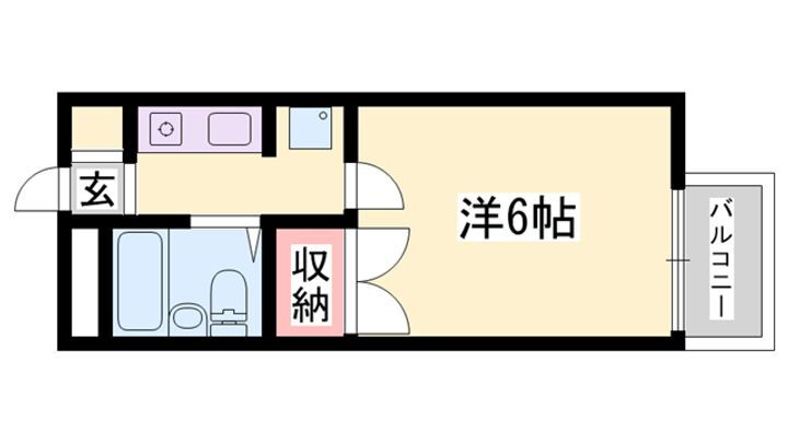 ノーブル青山Ⅰ 1階 1K 賃貸物件詳細