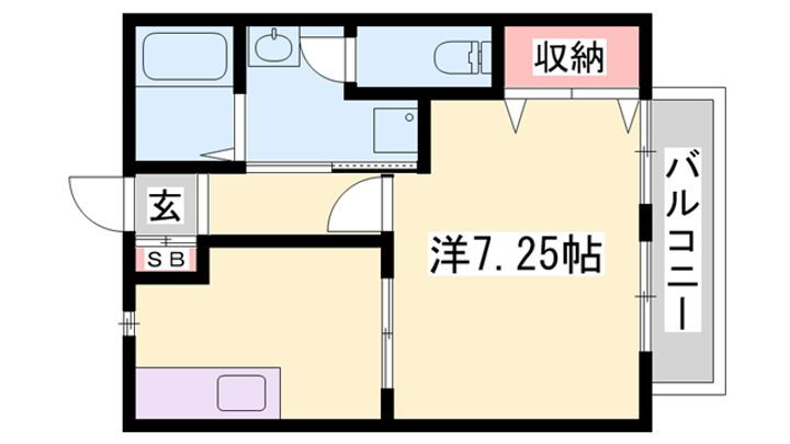 ファミール 2階 1K 賃貸物件詳細