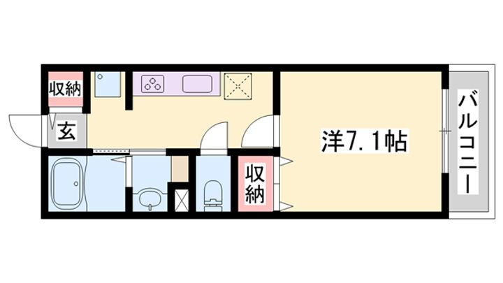 セイバリーハウス・ヤマト 2階 1K 賃貸物件詳細