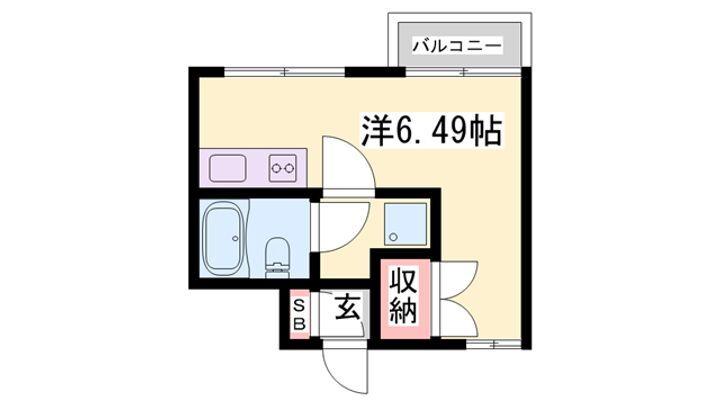 プレアール姫路龍野町 2階 ワンルーム 賃貸物件詳細