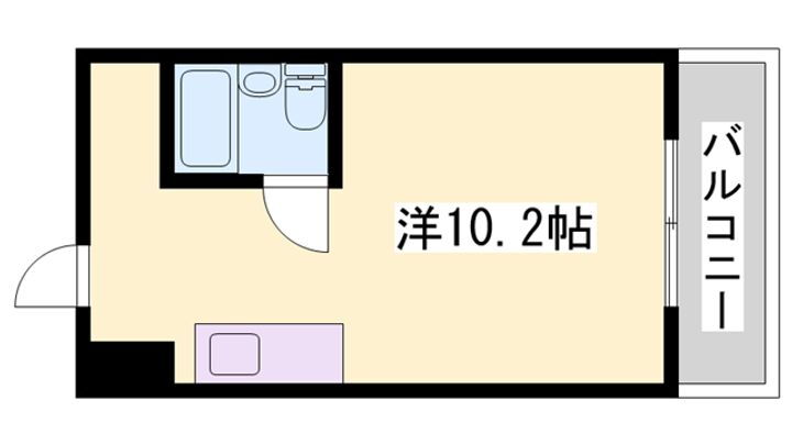 マイコーポ白国 3階 ワンルーム 賃貸物件詳細