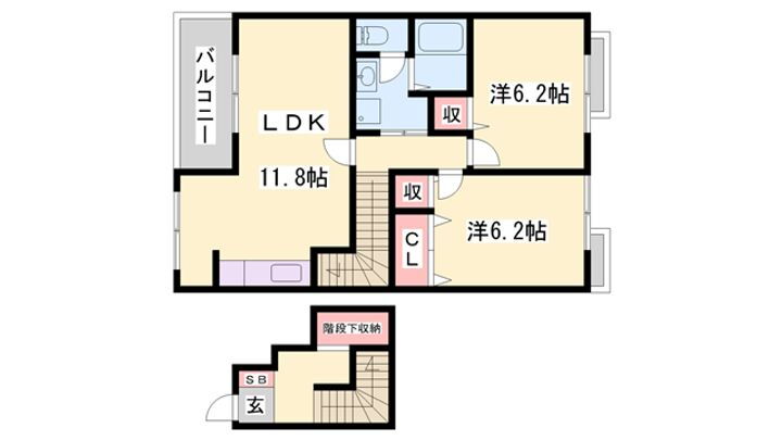 レジデンス東蒲田 2階 2LDK 賃貸物件詳細