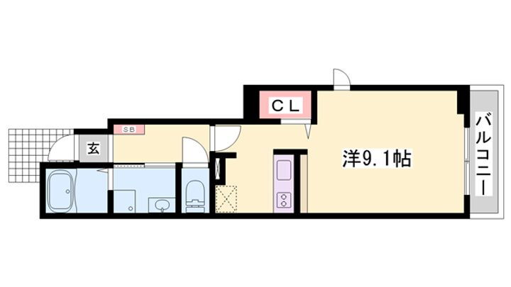 ワイズプランドール 1階 1K 賃貸物件詳細