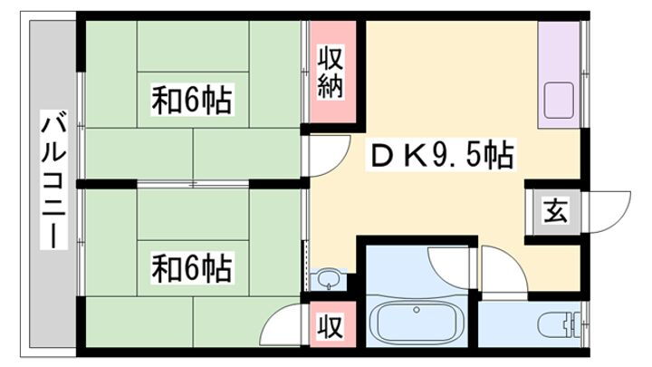 アークヒルズ 1階 2K 賃貸物件詳細