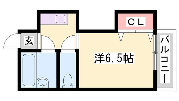 セントポーリア 3階 1K 賃貸物件詳細