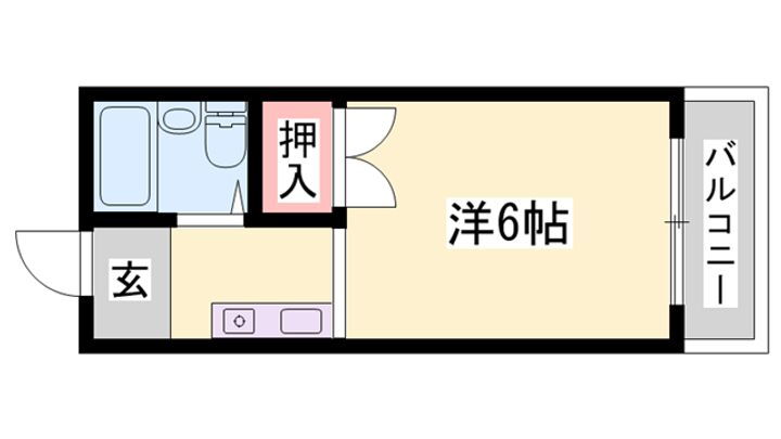 日の出コーポ 1階 ワンルーム 賃貸物件詳細