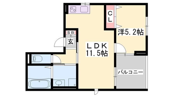 Ｍａｉｓｏｎ　ｄｅ　Ｃｏｃｏ 1階 1LDK 賃貸物件詳細