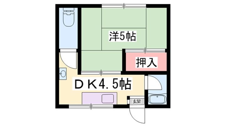 兵庫県三木市宿原 賃貸アパート