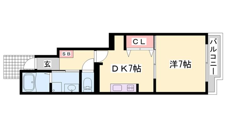 プラーチドⅠ 1階 1DK 賃貸物件詳細