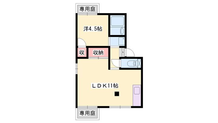 メゾン澤田Ａ棟 2階 2DK 賃貸物件詳細