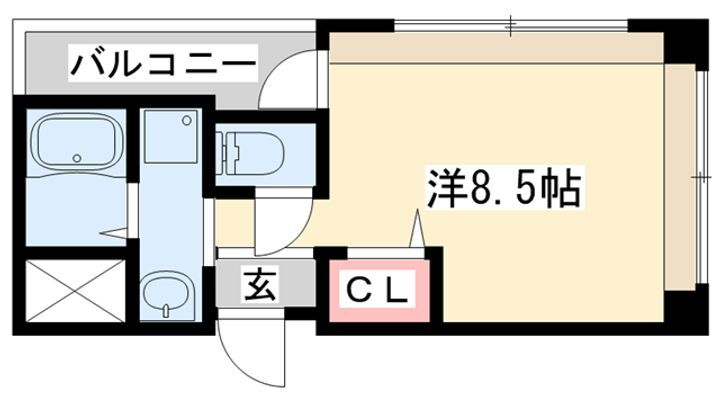 兵庫県加古川市尾上町今福 尾上の松駅 ワンルーム マンション 賃貸物件詳細