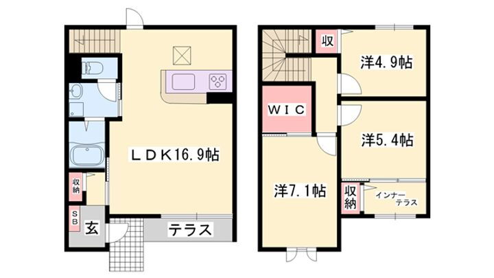シャーメゾン大塚 2階 3LDK 賃貸物件詳細