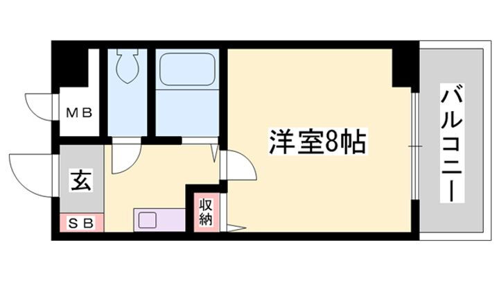 アークＹＳ 5階 1K 賃貸物件詳細