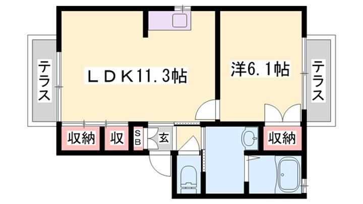 えすたしおん下滝野ハイツ 1階 2K 賃貸物件詳細