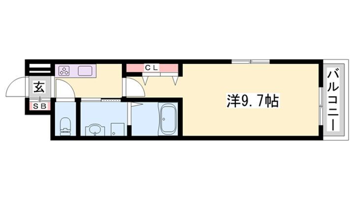 アリュール 3階 1K 賃貸物件詳細