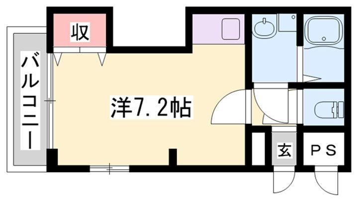 ヴィーナス英賀保 1階 ワンルーム 賃貸物件詳細