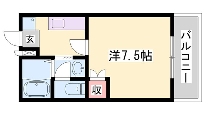 アメニティー水上 3階 1K 賃貸物件詳細