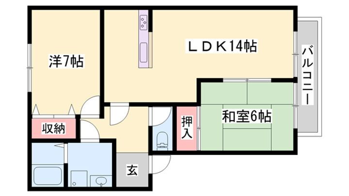 パステロ 1階 2LDK 賃貸物件詳細