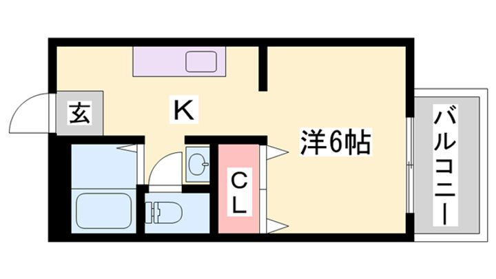 ビーライン松本 1階 1K 賃貸物件詳細