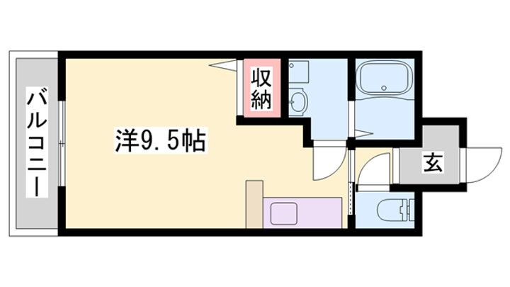 ソフィア２１溝之口Ⅱ 3階 ワンルーム 賃貸物件詳細
