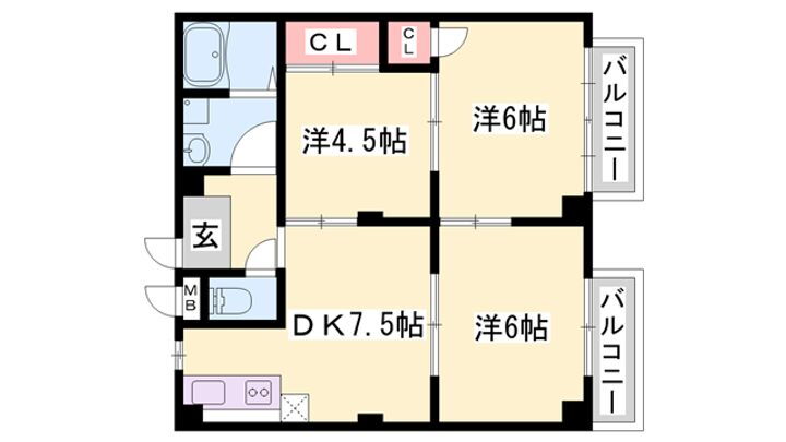 オアシスヤマナ 1階 3DK 賃貸物件詳細