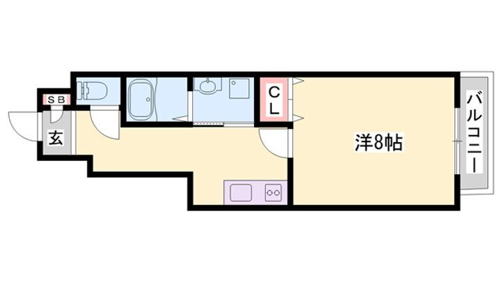 Ａｍｅｒｉａ 1階 1K 賃貸物件詳細