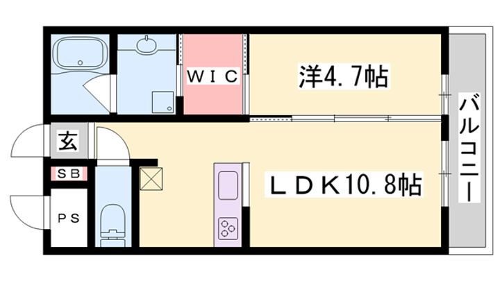 アビオス姫路駅東 5階 1LDK 賃貸物件詳細