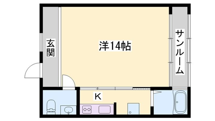 レトアＦＣ 2階 ワンルーム 賃貸物件詳細