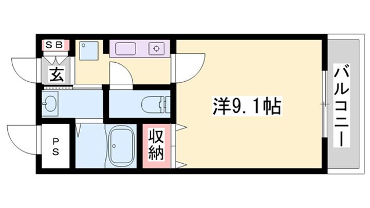 トラント　メゾン 2階 1K 賃貸物件詳細
