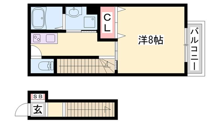 Ｃｅｎｔｅｌｌｅｏ 2階 1K 賃貸物件詳細