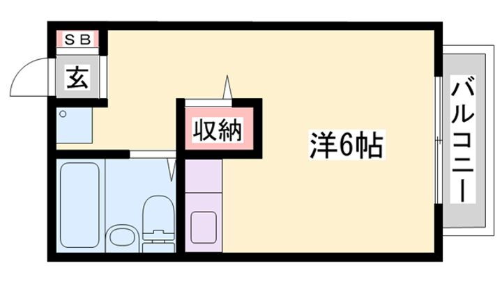 パレス苫編１番館 2階 ワンルーム 賃貸物件詳細