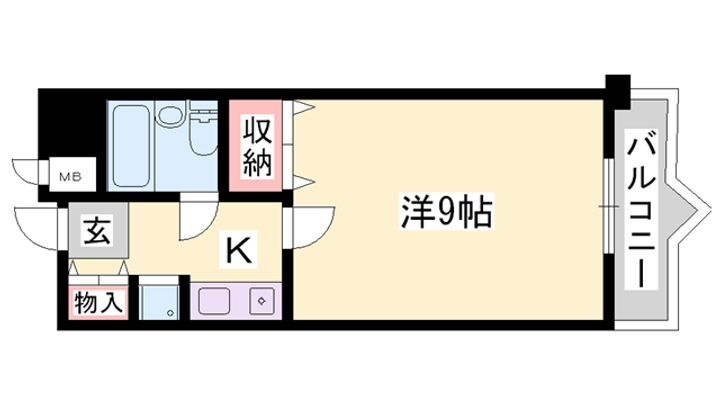 サニーガーデン 1階 1K 賃貸物件詳細