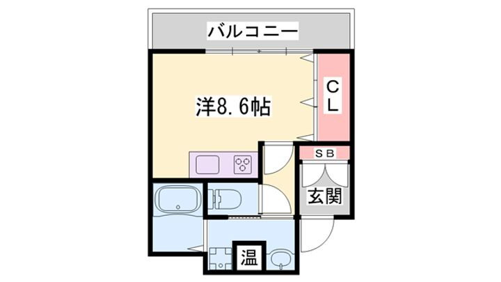 シャトー三和南車崎 1階 ワンルーム 賃貸物件詳細
