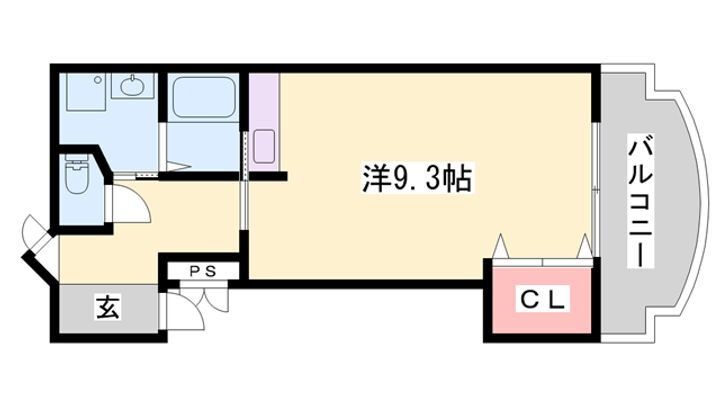 ハローハイツ 1階 ワンルーム 賃貸物件詳細