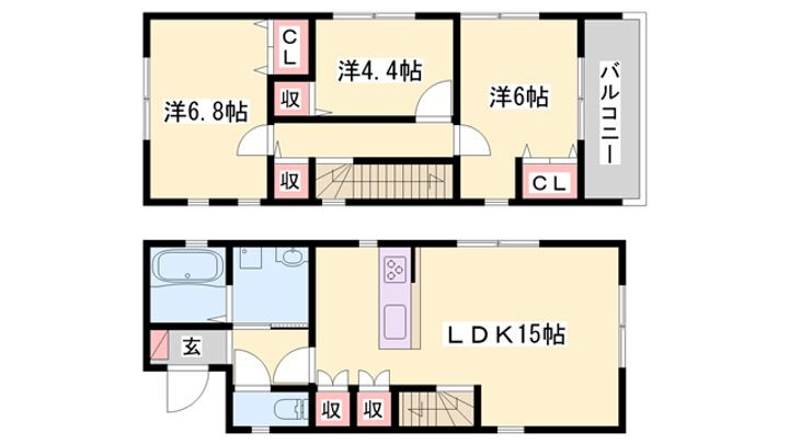 サンサージュ加納原田 3LDK 賃貸物件詳細