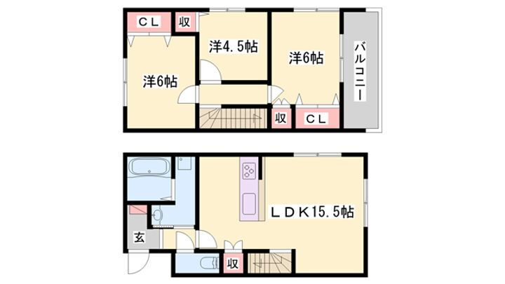 サンサージュ加納原田 3LDK 賃貸物件詳細