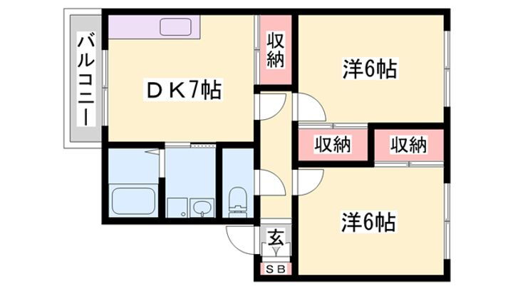 蒲田ソルステージ（蒲田ＳＯＬＳＴＡＧＥ） 1階 2DK 賃貸物件詳細
