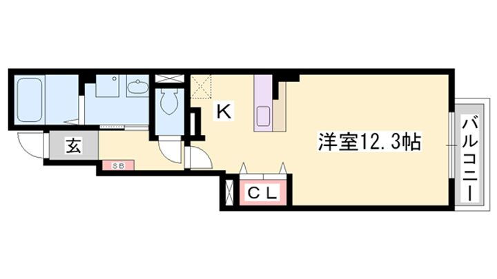 サンリット・ヴィラ神屋 1階 1K 賃貸物件詳細