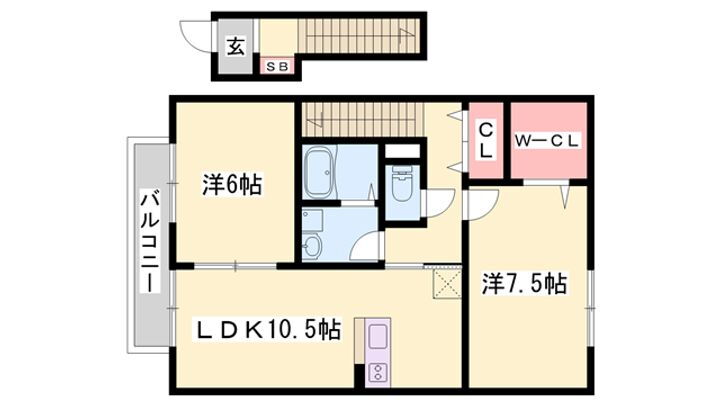 エスペランサオアシス 2階 2LDK 賃貸物件詳細
