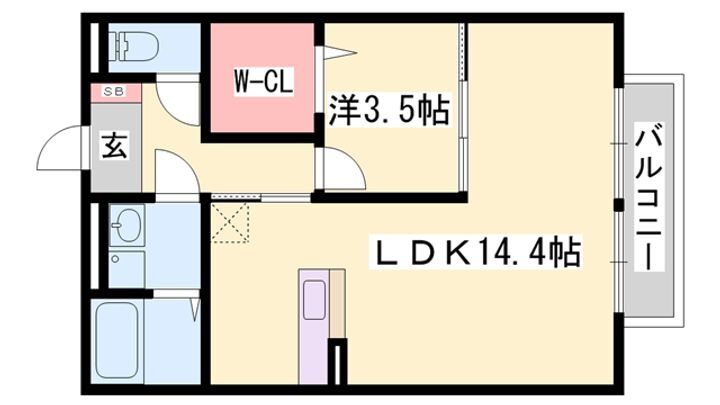グランツコート 1階 1LDK 賃貸物件詳細