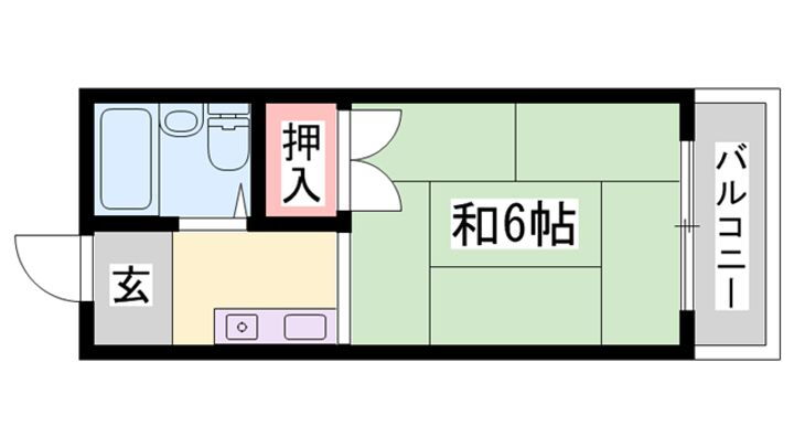 兵庫県姫路市伊伝居 姫路駅 ワンルーム アパート 賃貸物件詳細