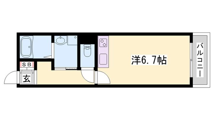 マンションマタージュ 2階 ワンルーム 賃貸物件詳細
