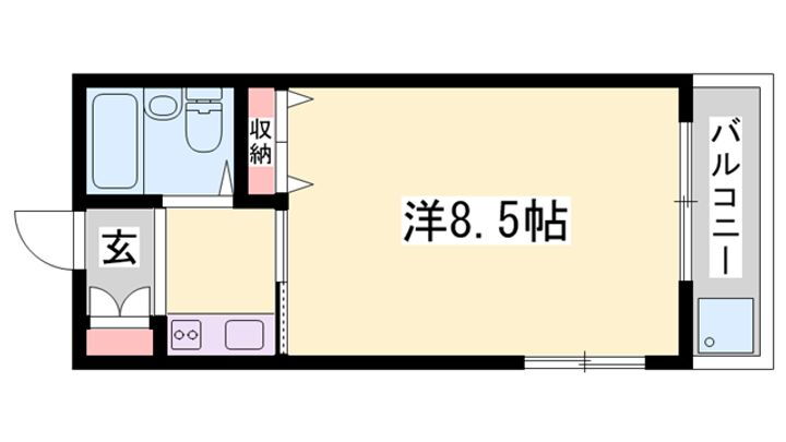 ムトーハイツ 1階 1K 賃貸物件詳細