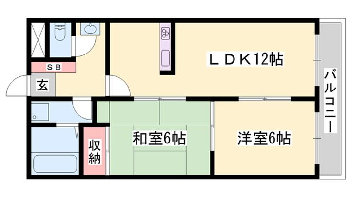 山田コーポ 1階 2LDK 賃貸物件詳細