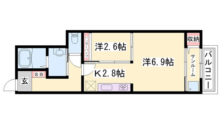 ドマーニ・ＭⅠ 1階 1SK 賃貸物件詳細