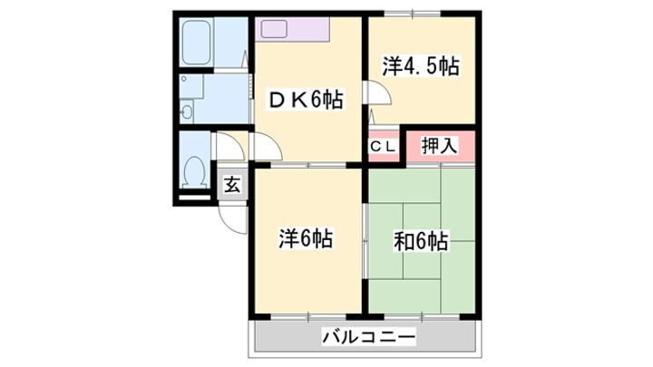 エスポワール　Ｂ 1階 3DK 賃貸物件詳細
