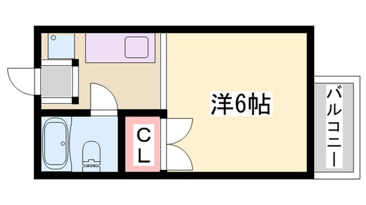 兵庫県相生市那波野３丁目 竜野駅 1K アパート 賃貸物件詳細