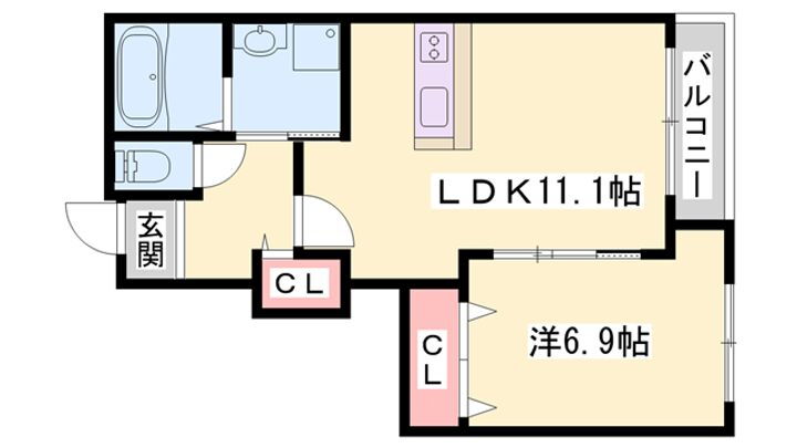 Ｅｓｐｅｒａｎｚａ 1階 1LDK 賃貸物件詳細